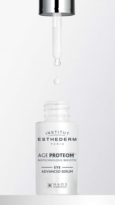 DESCUBRA O AGE PROTEOM™ EYE ADVANCED SERUM: UMA AÇÃO ESPECÍFICA PARA UM EFEITO LIFTING DO CONTORNO DOS OLHOS